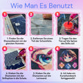 Schritt-für-Schritt-Anleitung für Diamond Painting: Von der Vorbereitung der Steine über das Auftragen von Wachs bis zum fertigen Kunstwerk.