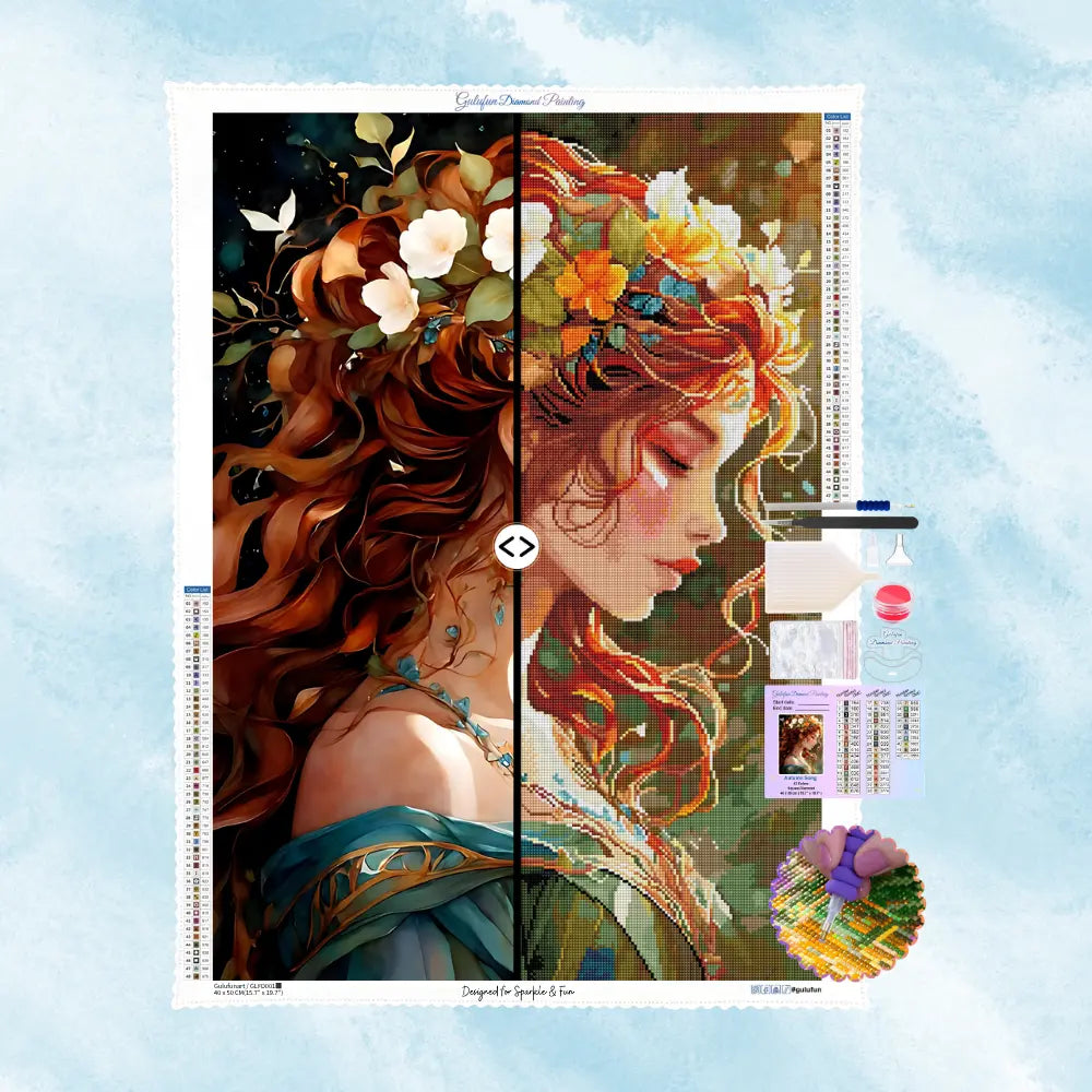 Herbstmelodie-Diamond-Painting-Komplettset-60x83cm